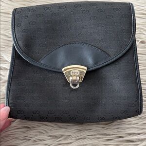 Gucci Black Designer Shoulder Bag